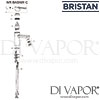 Bristan Nero Basin Mixer without Waste Tap Spares
